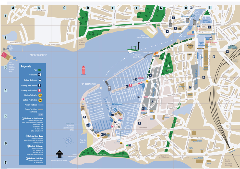 plan de la rochelle