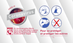 gestes de protection - Coronavirus