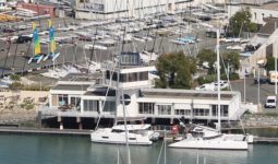 capitainerie du port de La Rochelle, vue de drone