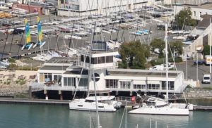 capitainerie du port de La Rochelle, vue de drone