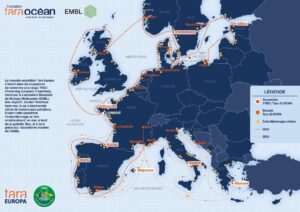 Tara Europa Carte Expédition 