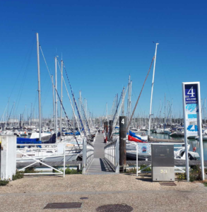 Avant travaux Edicule Visiteur Port de Plaisance la Rochelle